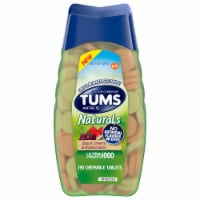 TUMS Naturals Black Cherry & Watermelon Ultra Strength Antacid Tablets
