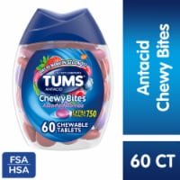 TUMS Chewy Bites Assorted Berries Chewable Antacid Tablets