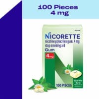 Nicorette Spearmint Burst Nicotine Gum 4mg