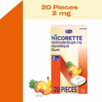 Nicorette Nicotine Fruit Chill Flavor Gum