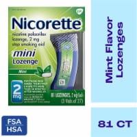 Nicorette® Mint Nicotine Mini Lozenges