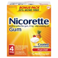 Nicorette Fruit Chill Nicotine Gum 4mg Perspective: Main