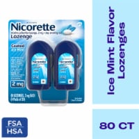 Nicorette Coated Nicotine Ice Mint Flavor Lozenges