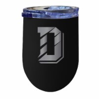 R & R Imports ITWE-C-DAV20B Davidson College 12 oz Insulated Wine Stainless Steel Tumbler, Bl