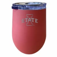 R & R Imports ITWE-C-IAS20C Iowa State Cyclones 12 oz Insulated Wine Stainless Steel Tumbler,
