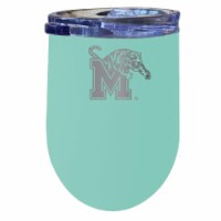 R & R Imports ITWE-C-MEM20S Memphis Tigers 12 oz Insulated Wine Stainless Steel Tumbler, Seaf