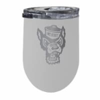 R & R Imports ITWE-C-NCS20W NC State Wolfpack 12 oz Insulated Wine Stainless Steel Tumbler, W
