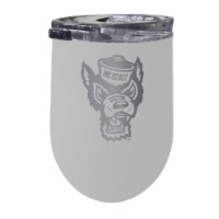 R & R Imports ITWE-C-NCS20W NC State Wolfpack 12 oz Insulated Wine Stainless Steel Tumbler, W