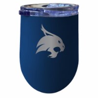 R & R Imports ITWE-C-TXS20N Texas State Bobcats 12 oz Insulated Wine Stainless Steel Tumbler,