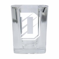 R & R Imports SGSE2-C-DAV20 Davidson College 2 oz Square Shot Glass Laser Etched Logo Design