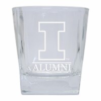 R & R Imports GLSGE-C-ILL20 ALUM Illinois Fighting Illini Etched Alumni 5 oz Shooter Glass Tu