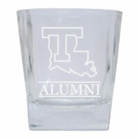 R & R Imports GLSGE-C-LAT20 ALUM Louisiana Tech Bulldogs Etched Alumni 5 oz Shooter Glass Tum