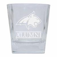 R & R Imports GLSGE-C-MONST20 ALUM Montana State Bobcats Etched Alumni 5 oz Shooter Glass Tum