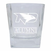 R & R Imports GLSGE-C-NDO20 ALUM North Dakota Fighting Hawks Etched Alumni 5 oz Shooter Glass