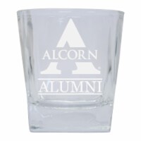 R & R Imports GLTB-C-ALC20 ALUM Alcorn State Braves 8 oz Etched Alumni Glass Tumbler
