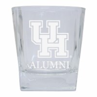 R & R Imports GLTB-C-HOUS20 ALUM University of Houston 8 oz Etched Alumni Glass Tumbler