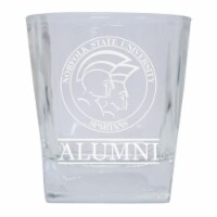 R & R Imports GLTB-C-NFS20 ALUM Norfolk State University 8 oz Etched Alumni Glass Tumbler