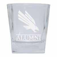 R & R Imports GLTB-C-NTX20 ALUM North Texas 8 oz Etched Alumni Glass Tumbler