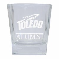R & R Imports GLTB-C-TOL20 ALUM Toledo Rockets 8 oz Etched Alumni Glass Tumbler