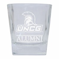 R & R Imports GLTB-C-UNCG20 ALUM North Carolina Greensboro Spartans 8 oz Etched Alumni Glass