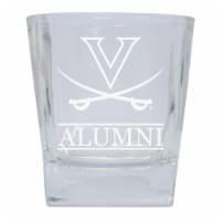 R & R Imports GLTB-C-UVA20 ALUM Virginia Cavaliers 8 oz Etched Alumni Glass Tumbler