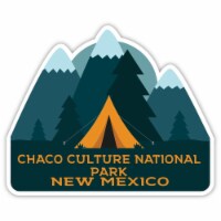 Chaco Culture National Park New Mexico Souvenir Decorative Stickers (Choose theme and size)
