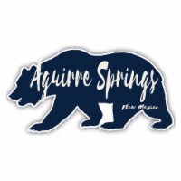 Aguirre Springs New Mexico Souvenir Decorative Stickers (Choose theme and size) Single Unit