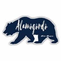 Alamogordo New Mexico Souvenir Decorative Stickers (Choose theme and size) 4-Pack 2-Inch Bear