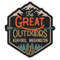 Ashford Washington Souvenir Decorative Stickers (Choose theme and size) 4-Pack 2-Inch Great