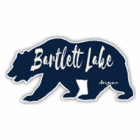 Bartlett Lake Arizona Souvenir Decorative Stickers (Choose theme and size) Single Unit 2-Inch