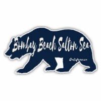 Bombay Beach Salton Sea California Souvenir Decorative Stickers (Choose theme and size)