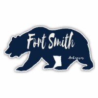 Fort Smith Arkansas Souvenir Decorative Stickers (Choose theme and size) Single Unit 2-Inch