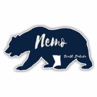 Nemo South Dakota Souvenir Decorative Stickers (Choose theme and size) Single Unit 2-Inch