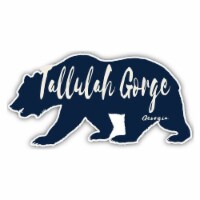 Tallulah Gorge Georgia Souvenir Decorative Stickers (Choose theme and size) Single Unit