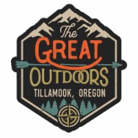 Tillamook Oregon Souvenir Decorative Stickers (Choose theme and size) Single Unit 2-Inch