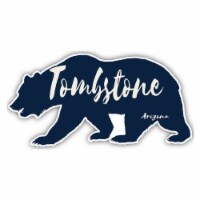 Tombstone Arizona Souvenir Decorative Stickers (Choose theme and size) Single Unit 2-Inch