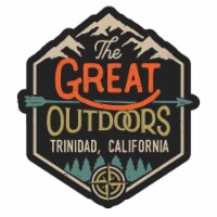 Trinidad California Souvenir Decorative Stickers (Choose theme and size) Single Unit 2-Inch