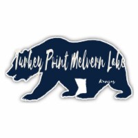 Turkey Point Melvern Lake Kansas Souvenir Decorative Stickers (Choose theme and size) Single