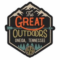 Oneida Tennessee Souvenir Decorative Stickers (Choose theme and size) Single Unit 4-Inch