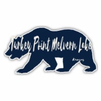 Turkey Point Melvern Lake Kansas Souvenir Decorative Stickers (Choose theme and size) Single