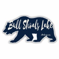 Bull Shoals Lake Arkansas Souvenir Decorative Stickers (Choose theme and size) Single Unit