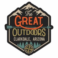 Clarkdale Arizona Souvenir Decorative Stickers (Choose theme and size) Single Unit 8-Inch