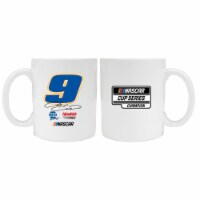 R and R Imports Chase Elliott #9 NASCAR 2020 Champion Ceramic White Mug New for 2020 2-Pack