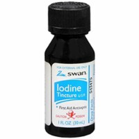 Swan Iodine Tincture First Aid Antiseptic - 1 oz