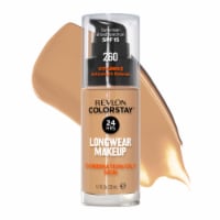 Revlon ColorStay Longwear Makeup Foundation For Combination/Oily Skin 260 Light Honey Perspective: Main
