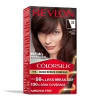 Revlon® ColorSilk Beautiful Color™ 032 Dark Mahogany Brown Permanent Hair Color