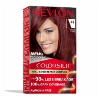 Revlon ColorSilk Permanent Hair Color with Bond Repair Complex 049 Auburn Brown Perspective: Main