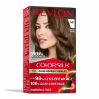 Revlon ColorSilk 050 Light Ash Brown Permanent Hair Color