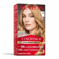 Revlon ColorSilk Permanent Hair Color with Bond Repair Complex 071 Golden Blonde Perspective: Main