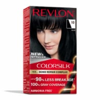 Revlon ColorSilk 010 Black Permanent Hair Color